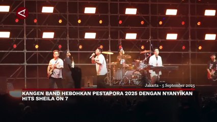 Kangen Band Cover Sheila On 7 di Pestapora 2025: Grogi Tapi Pecah!