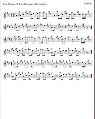 How to Play " The Crags of Tumbledown Mountains" with Music 🎶