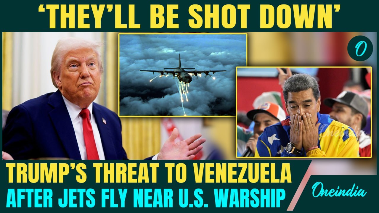 VIDEO: Trump Orders U.S Army To 'SHOOT DOWN' Venezuelan Planes Flying Too Close To U.S Warships