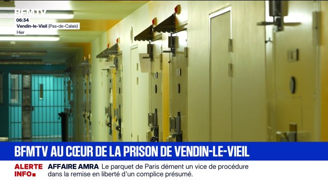 J'accepte ma peine, mais j'ai été coupé de ma famille : BFMTV au cœur de la prison de Vendin-le-Vieil, où 37 détenus sont en grève de la faim pour réclamer de meilleures conditions de détention