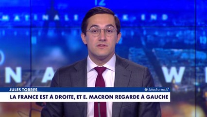 L'édito de Jules Torres : «La France est à droite, et Emmanuel Macron regarde à gauche»