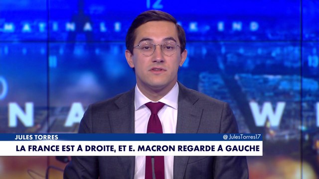 L'édito de Jules Torres : «La France est à droite, et Emmanuel Macron regarde à gauche»
