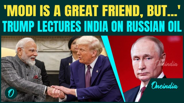 Trump Praises Modi While Lecturing India on Russian Oil | U.S Scared After Xi-Putin-Modi Pictures