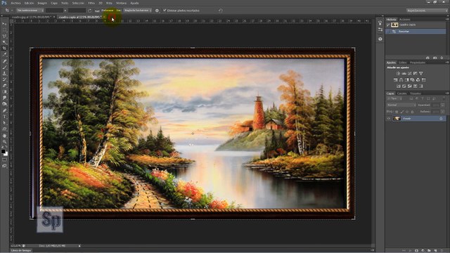 Photoshop - Cómo poner recta una imagen en perspectiva con Photoshop. Tutorial en español HD