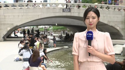 [날씨] 무더위 속 산발적인 비...늦은 오후부터 서쪽 호우, 최대 100mm↑ / YTN