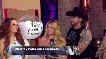 Nataly y Potro anuncian que serán papás