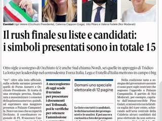 Rassegna stampa calabria 6 settembre