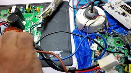 PEL Dawlance DC inverter AC p0 PO error code AC PCB #428