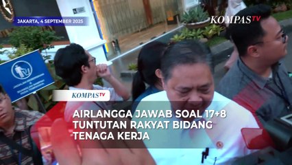 Airlangga Jawab soal 17 8 Tuntutan Rakyat Bidang Tenaga Kerja: Tugas Pemerintah Cegah PHK