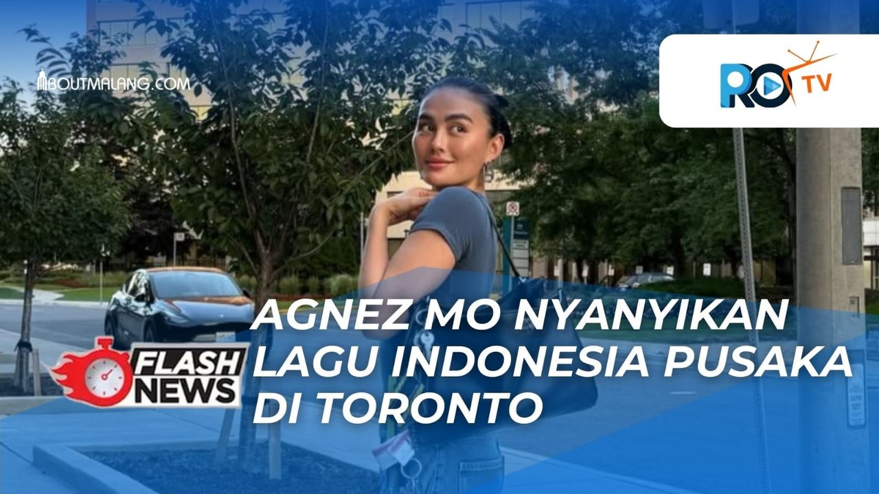 DARI TORONTO, AGNEZ MO UNGGAH VIDEO NASIONALISME DAN NYANYIKAN LAGU INDONESIA PUSAKA: JANGAN TERPROVOKASI