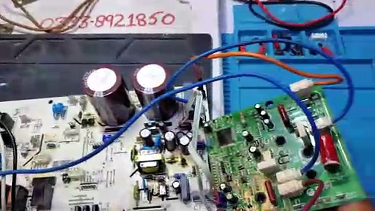Haier DC inverter AC E7 error code Raat  ko ata hay  AC PCB #429