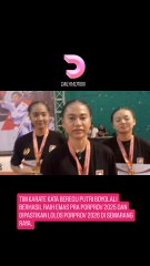 Tim karate beregu putri kabupaten Boyolali amankan asa untuk tampil di Porprov 2026 yang akan berlangsung di Semarang Raya. Mereka berhasil menyingkirkan tim Purbalingga dan Pati, Sabtu (6/9/2025).