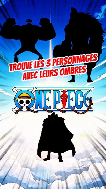 Trouve les 3 personnages de ONE PIECE avec leurs ombres FEAT Raiku TOME 2 !!!