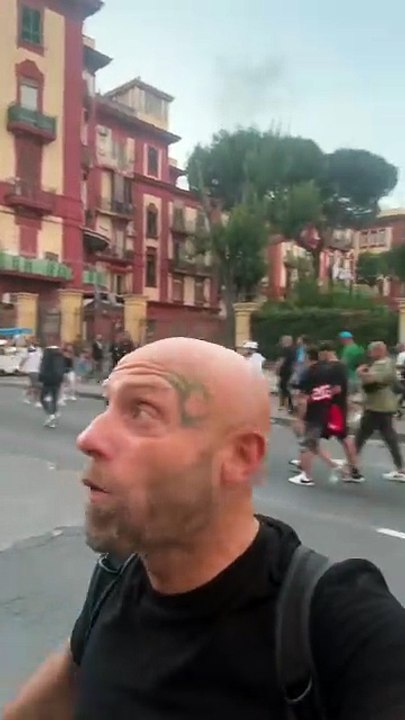 Calcio Napoli, Marco Cannata - 1000 chilometri per Napoli Cagliari. (06.09.25)