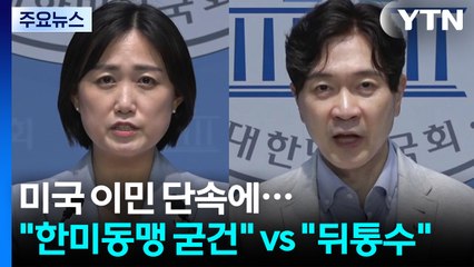 미국, 한국인 대거 체포에..."한미동맹 문제 없어" vs "뒤통수" / YTN