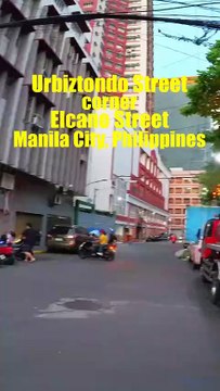Urbiztondo Street corner Elcano Street in Manila City, Philippines