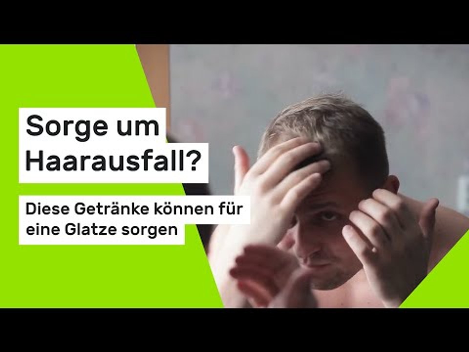 Sorge um Haarausfall? Diese Getränke können für eine Glatze sorgen