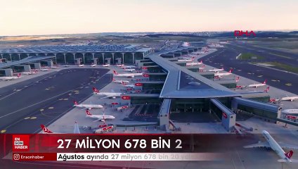 Bakan Uraloğlu: Ağustosta havalimanlarımızda 27 milyon 678 bin 20 yolcuya hizmet verildi