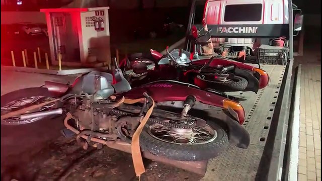 Placa de papelão, pó, pé de maconha e motos furtadas: Choque detém menores suspeitos de tráfico no Riviera