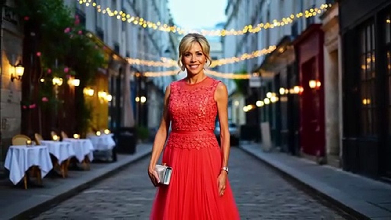 Brigitte Macron Shines as Paris Fashion Icon in Elegant 2025 Lavender Gown