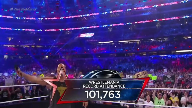 Dwayne 'The Rock' Johnson, John Cena & Wyatt Family Full Segment | WrestleMania 32