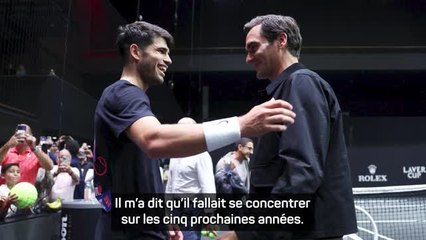 US Open - Alcaraz révèle les conseils que lui a donnés Federer