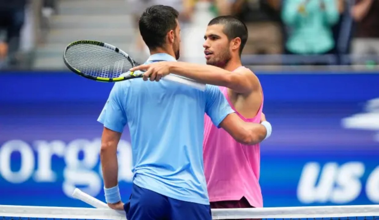Alcaraz elogia a Djokovic: "Tiene esa historia, esa aura, esa leyenda e influye"