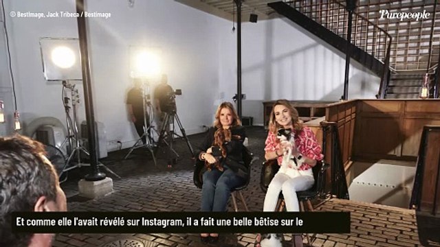 Pascale de La Tour du Pin prise de court en pleine émission par un geste inattendu de son compagnon Achille, adopté il y a plusieurs mois