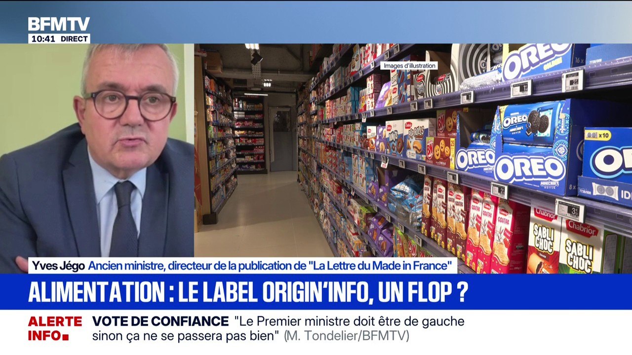 Transparence alimentaire: "L'UE n'impose pas le marquage d'origine des produits vendus sur son territoire (...)  C'est l'obscurantisme qui règne", déplore Yves Jégo (directeur de la publication de "La Lettre du Made In France)