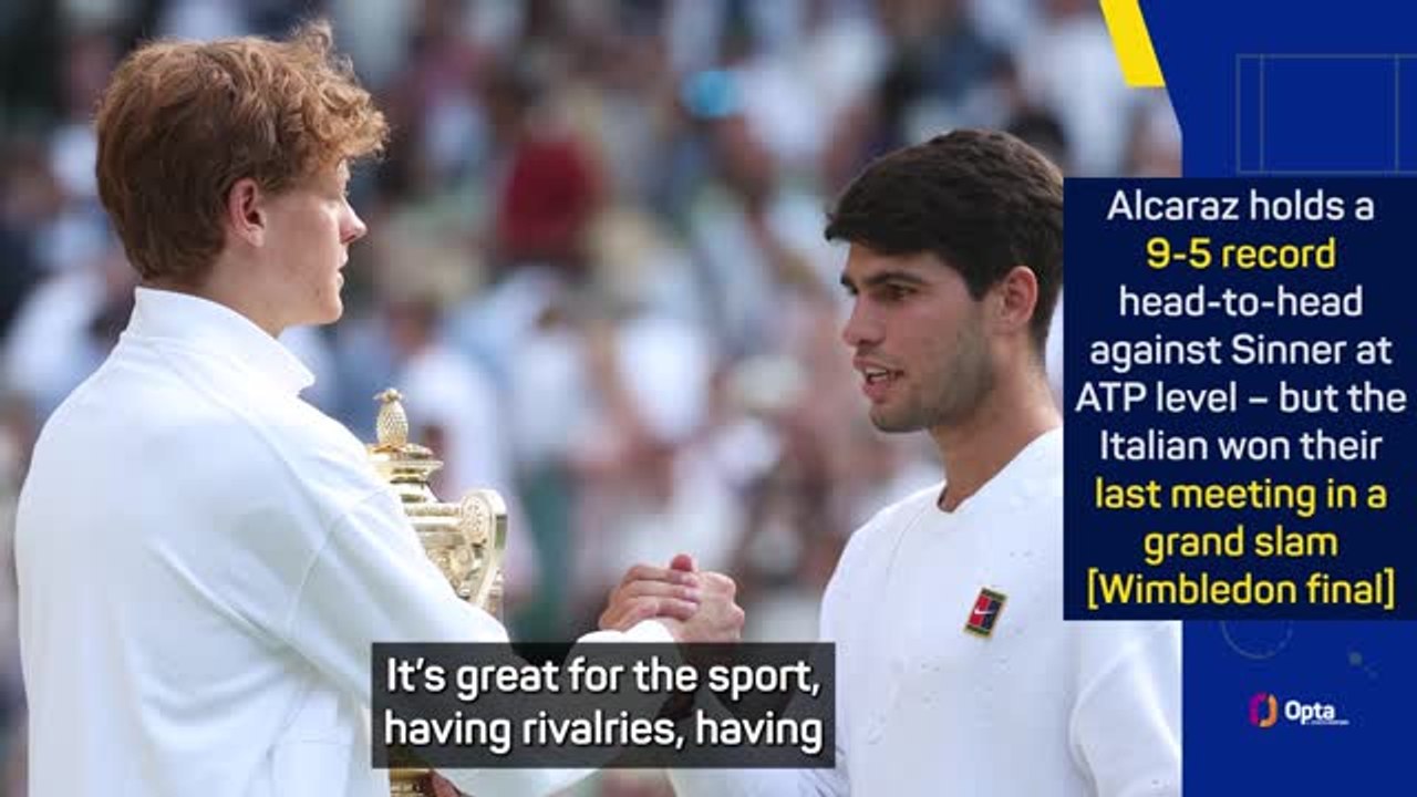 'Physically demanding' – Sinner & Alcaraz preview another grand slam final clash