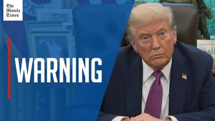 Trump says Venezuela jets threatening US forces will be 'shot down'