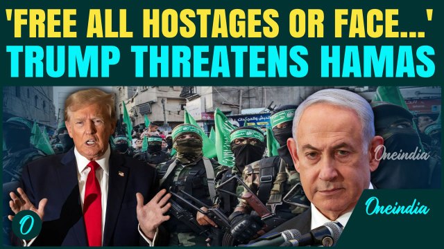Trump Warns Hamas of ‘NASTY’ Consequences If Israeli Hostages Not Freed | U.S. Troops in Gaza?