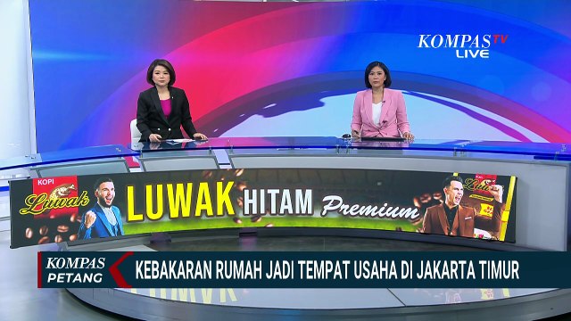 Kebakaran Rumah Tempat Usaha di Duren Sawit, 12 Unit Mobil Damkar Diterjunkan ke Lokasi