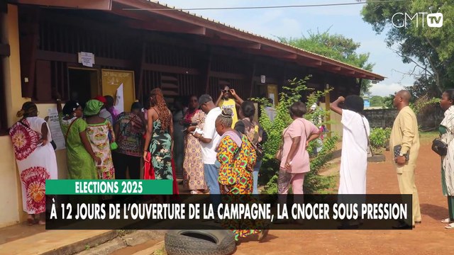 [#Reportage] Elections 2025 : à 12 jours de l’ouverture de la campagne, la CNOCER sous pression