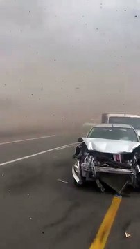 South Africa: Massive Multi-Car Crash on N1 Highway near Vanderbijlpark due to Strong Winds 🇿🇦⚠️