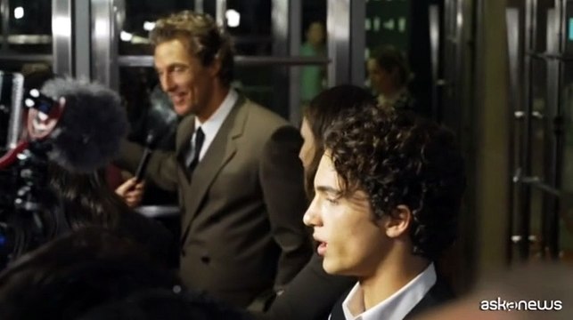 Matthew McConaughey e suo figlio Levi al Toronto International Film Festival