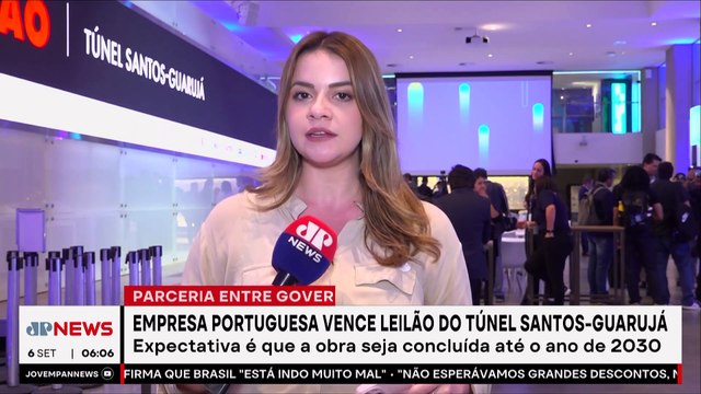 Túnel Santos-Guarujá: Tarcísio, Alckmin e Haddad trocam elogios por parceria