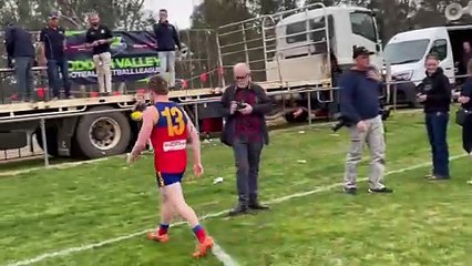 Marong's Jimmy Gadsden wins best on ground medal in 2025  LVFNL grand final.