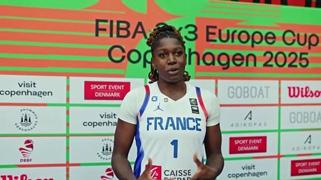 Marie Mané : « On n'a pas joué notre meilleur basket » face à l'Azerbaïdjan - Basket 3x3 - Coupe d'Europe - Bleues