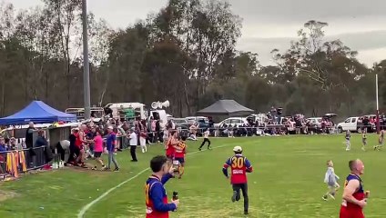 Siren sounds on Marong's 2025 LVFNL grand final win.