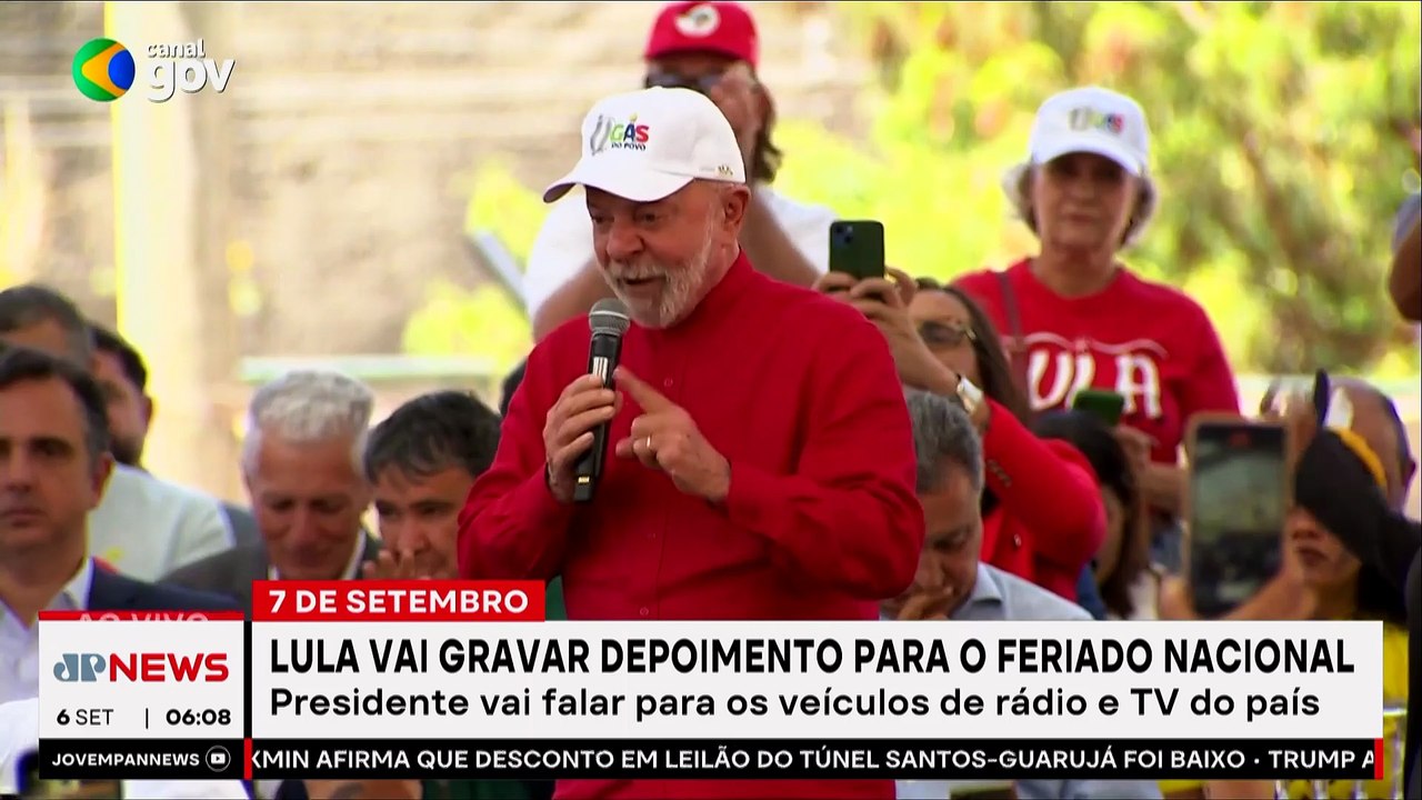 7 de setembro: Lula grava depoimento e participa de desfile cívico-militar