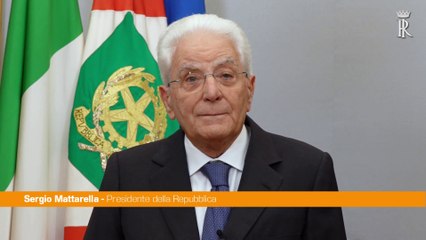 Mattarella "Il mondo ha bisogno dell'Europa"