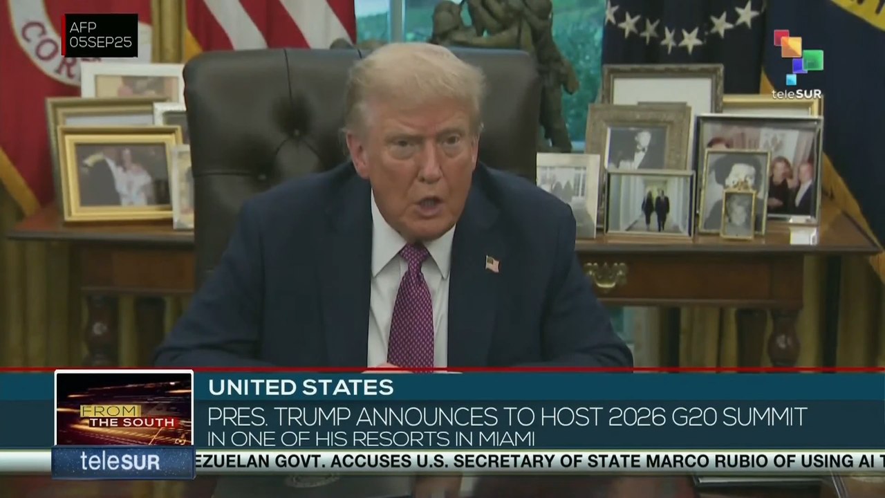United States: President Trump announces 2026 G20 summit to be held at his Miami resort