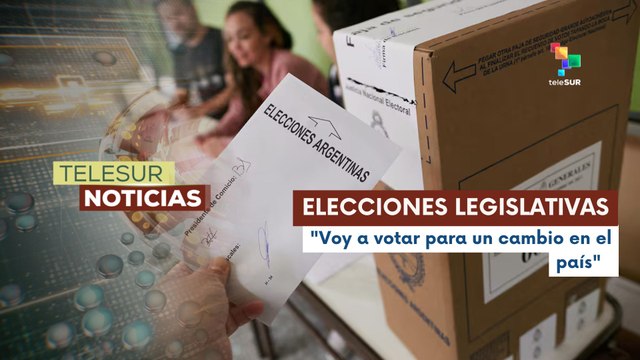 En Argentina se preparan para elecciones legislativas