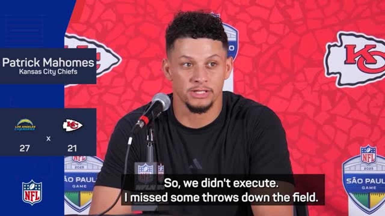 Chiefs 'not good enough' in loss to the Chargers - Mahomes