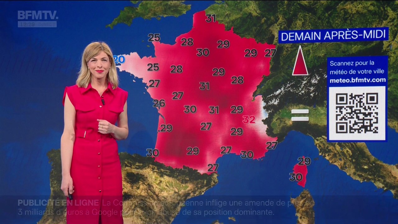 Éléonore Boccara - BFM Météo du 06/09/2025 - Un week-end estival avec des températures jusqu'à 35°C ! ☀️