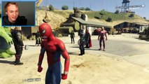 GTA 5 - The AVENGERS in a ZOMBIE Outbreak!