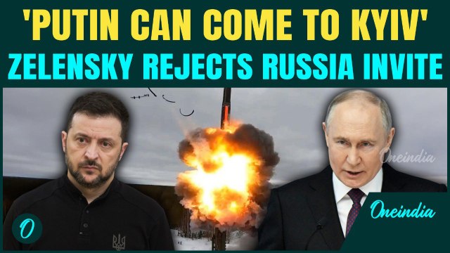 'Come To Kyiv': Zelensky TORCHES Putin’s Moscow Invite, Won’t Visit Russia Amid Attacks On Ukraine