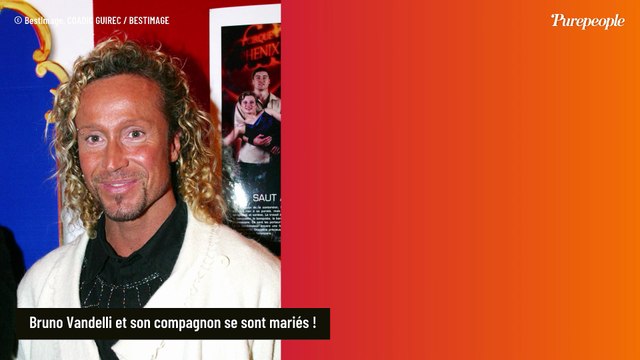 Bruno Vandelli (Popstars) s'est marié dans une tenue originale à Cannes