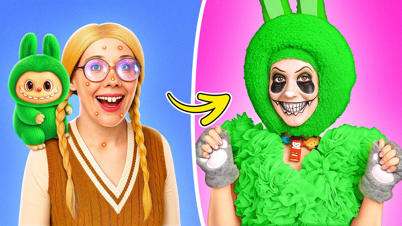 Extreme Labubu Glow-Up!💄 *DIY Makeover, Crazy Beauty Hacks & Amazing Crafts*